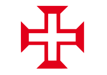 Cruz da Ordem de Cristo. Primeira bandeira de São Paulo 